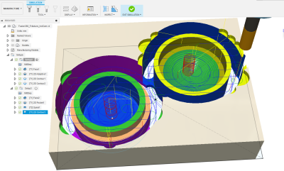 CNC Milling Path Simulation